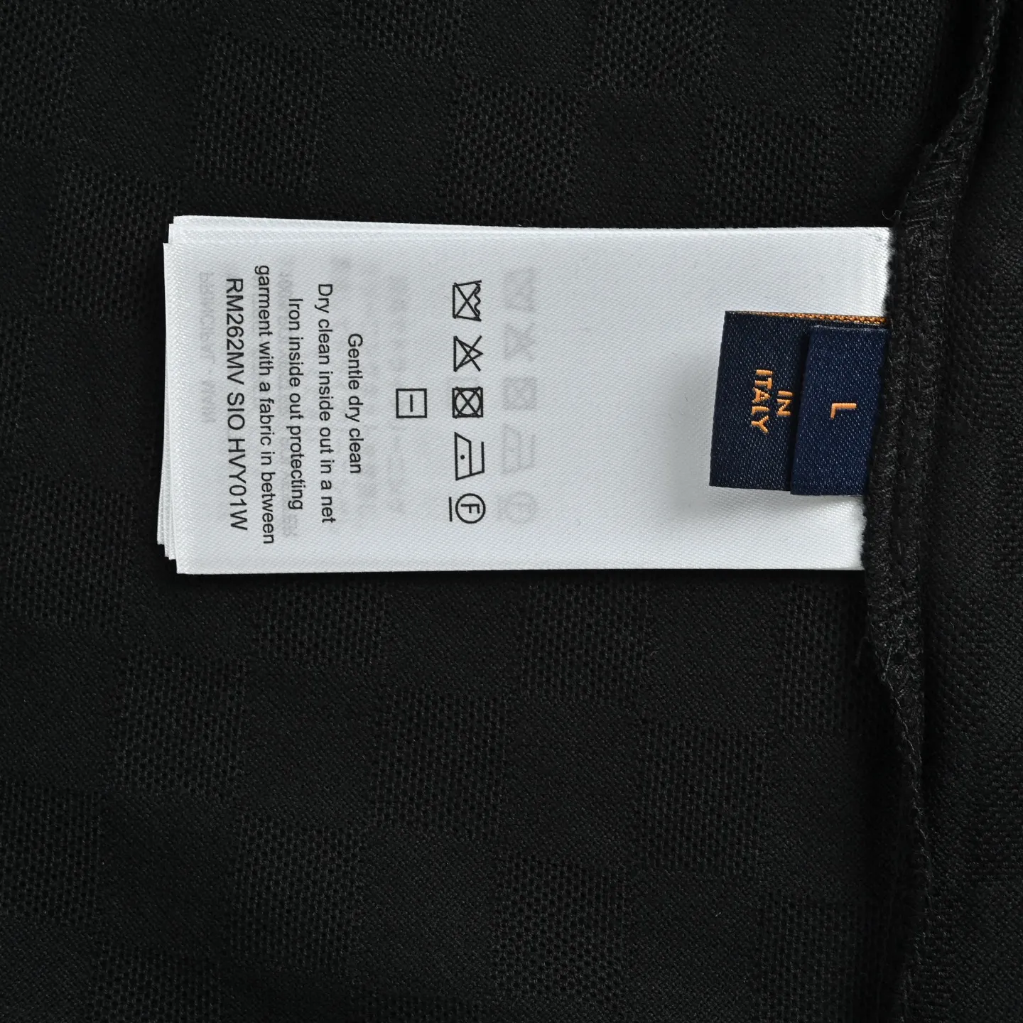 Louis Vuitton/Louis Vuitton floral embroidered checkerboard short sleeves